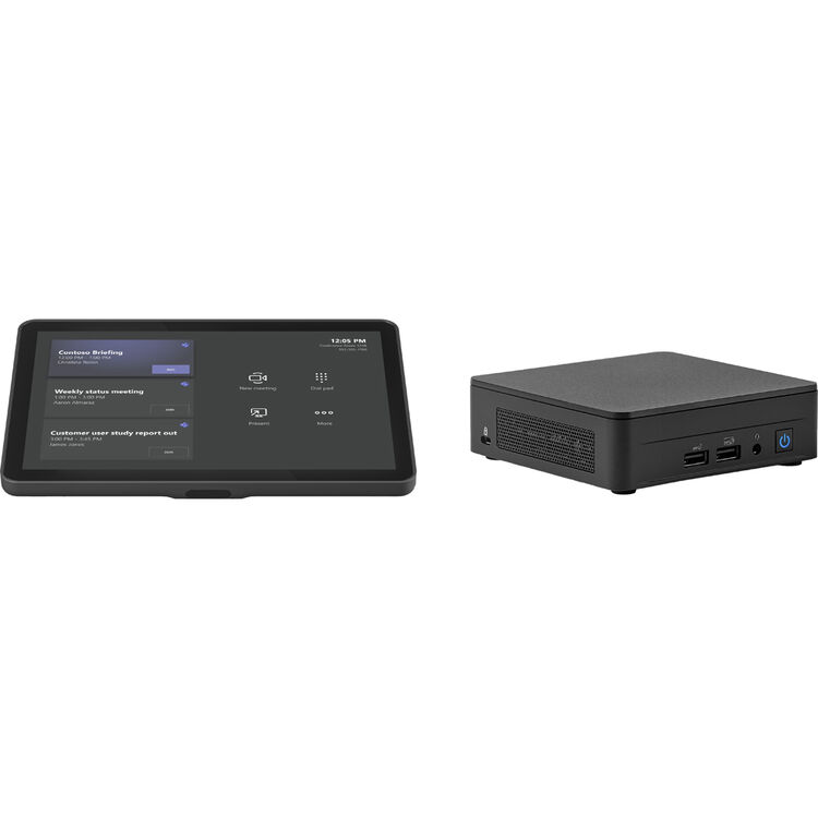 Logitech TAPMSTBASEASU2 BASE Microsoft Teams Rooms (no AV) with Tap + ASUS NUC