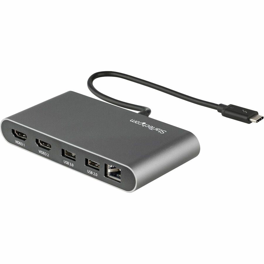 StarTech TB3DKM2HDL Thunderbolt 3 Mini Dock -Laptop Docking Station