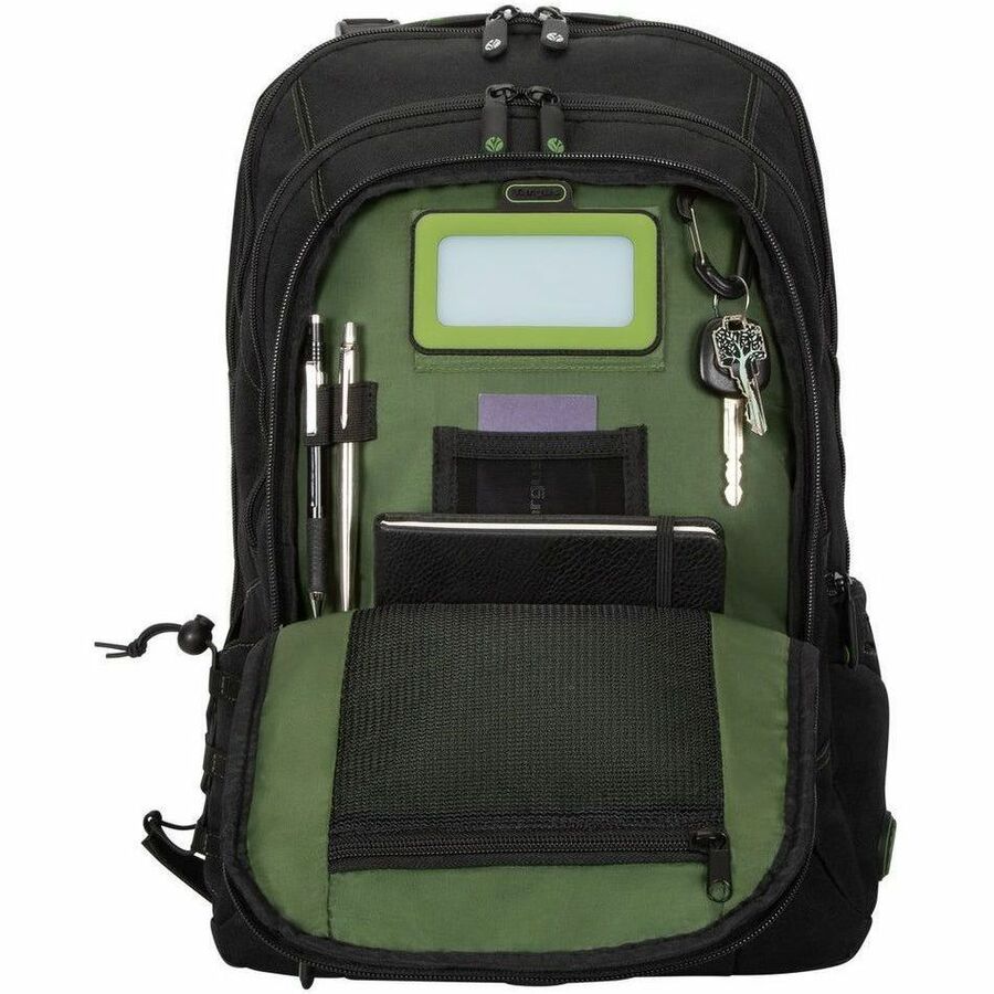Targus TBB013US Spruce EcoSmart Notebook Backpack - Drop Resistant