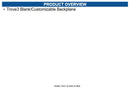 Altronix TBL3 Trove3 Blank/Customizable Backplane