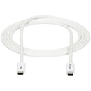 StarTech TBLT3MM2MW 6.6ft (2m) Thunderbolt 3 Cable, 20Gbps, 100W PD