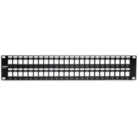 TRENDnet TC-KP48 48-Port Blank Keystone 2U HD Patch Panel, 2U 19"