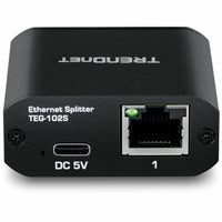 TRENDnet TEG-102S 2-Port Gigabit Splitter with USB Type C Power