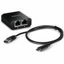 TRENDnet TEG-102S 2-Port Gigabit Splitter with USB Type C Power
