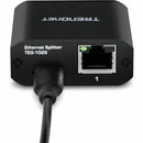 TRENDnet TEG-102S 2-Port Gigabit Splitter with USB Type C Power