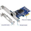 TRENDnet TEG-25GECTX 2.5GBASE-T PCIe Network Adapter - Plug-in Card