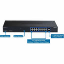 TRENDnet TEG-3182WS 18-Port Multi-Gig Web Smart Switch - 16 x 2.5Gb Ports
