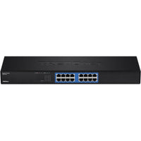 TRENDnet TEG-S16g 16-Port Unmanaged Gigabit GREENnet Switch - Ethernet Switch