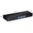 TRENDnet TEG-S16g 16-Port Unmanaged Gigabit GREENnet Switch - Ethernet Switch