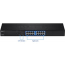 TRENDnet TEG-S16g 16-Port Unmanaged Gigabit GREENnet Switch - Ethernet Switch