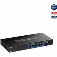 TRENDnet TEG-S327 7-Port Multi-Gig Switch - 5 x 1G RJ-45 Base-T Ports