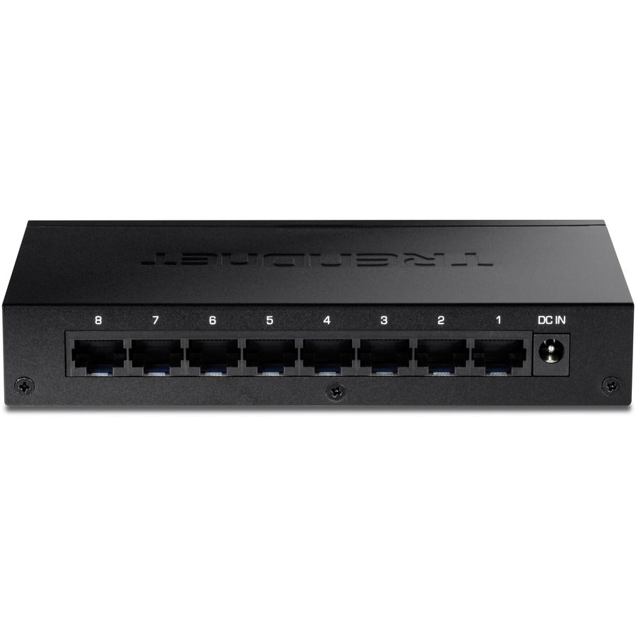 TRENDnet TEG-S83 8-Port Gigabit Desktop Switch - Gigabit Ethernet - 1000Base-T