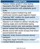 Targus TG-THZ866GL Pro-Tek Rotating Case for iPad Air+++