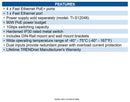 TRENDnet TI-PE50 5-Port Industrial Fast Ethernet DIN-Rail Switch, 1Gbps