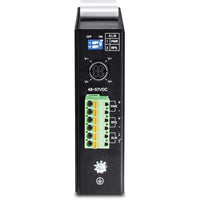 TRENDnet TI-PG541 5-Port Hardened Industrial Gigabit PoE+ DIN-Rail Switch, 120W