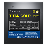 Montech TITAN GOLD - power supply - premium high-end ATX, gaming - 1200 Watt