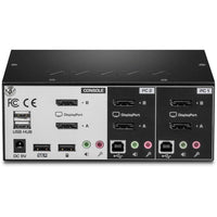 TRENDnet TK-240DP 2-Port Dual Monitor DisplayPort KVM Switch