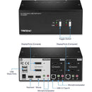 TRENDnet TK-240DP 2-Port Dual Monitor DisplayPort KVM Switch