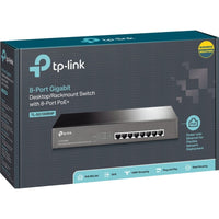TP-Link TL-SG1008MP - 8-Port Gigabit PoE Switch - Rackmount - Plug & Play