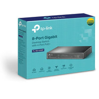 TP-LINK TL-SG1008P - 8 Port Gigabit PoE Switch - Plug & Play