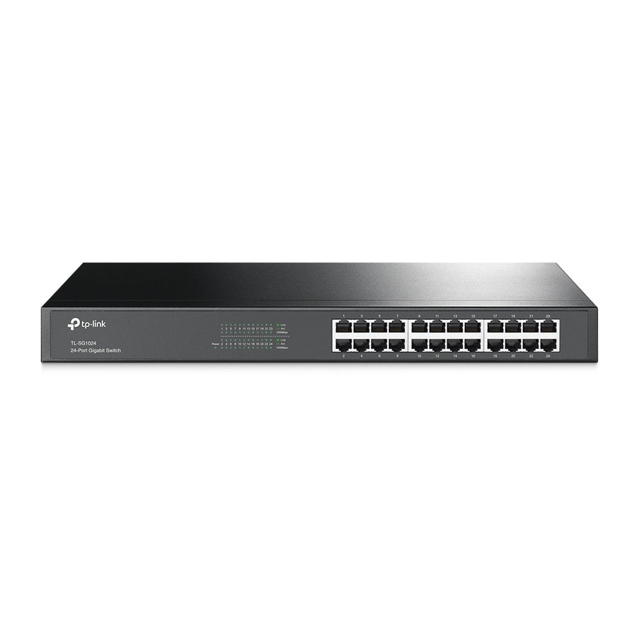 TP-LINK TL-SG1024 - 24-Port Gigabit Ethernet Switch - Rackmount - Unmanaged