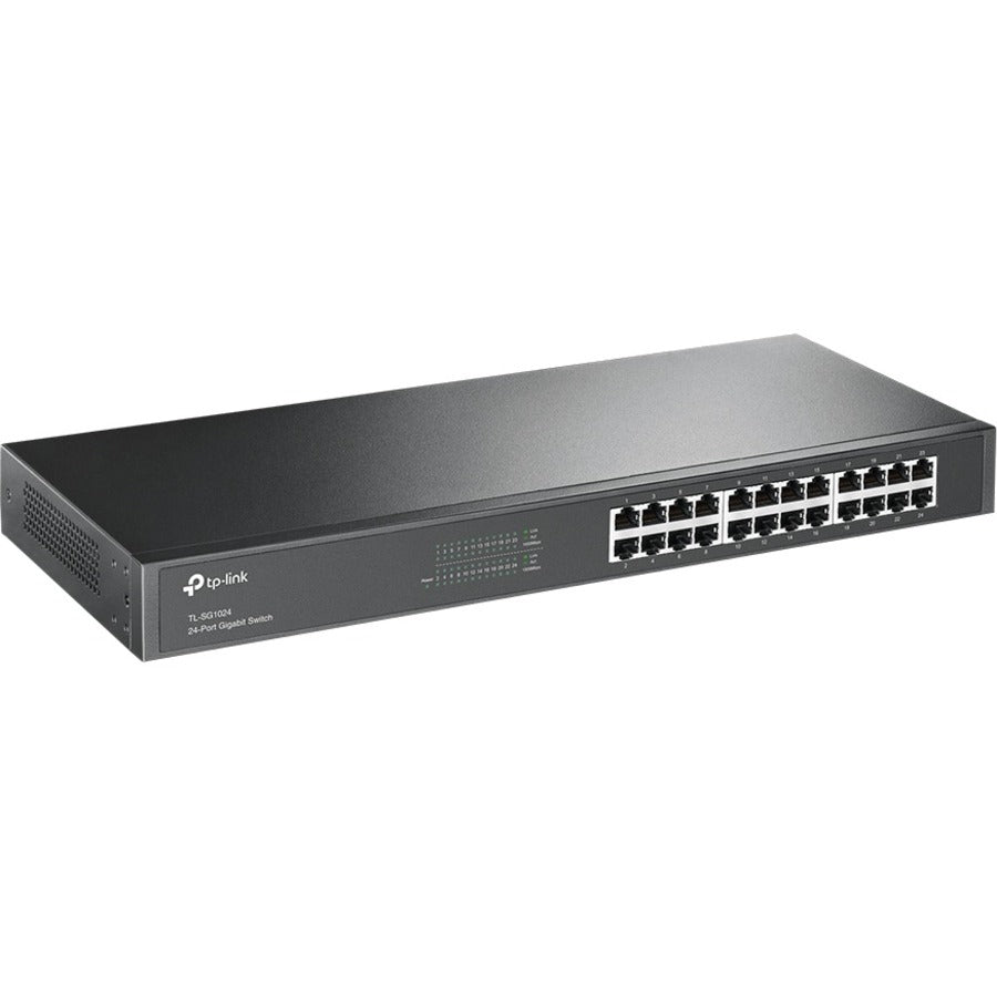 TP-LINK TL-SG1024 - 24-Port Gigabit Ethernet Switch - Rackmount - Unmanaged