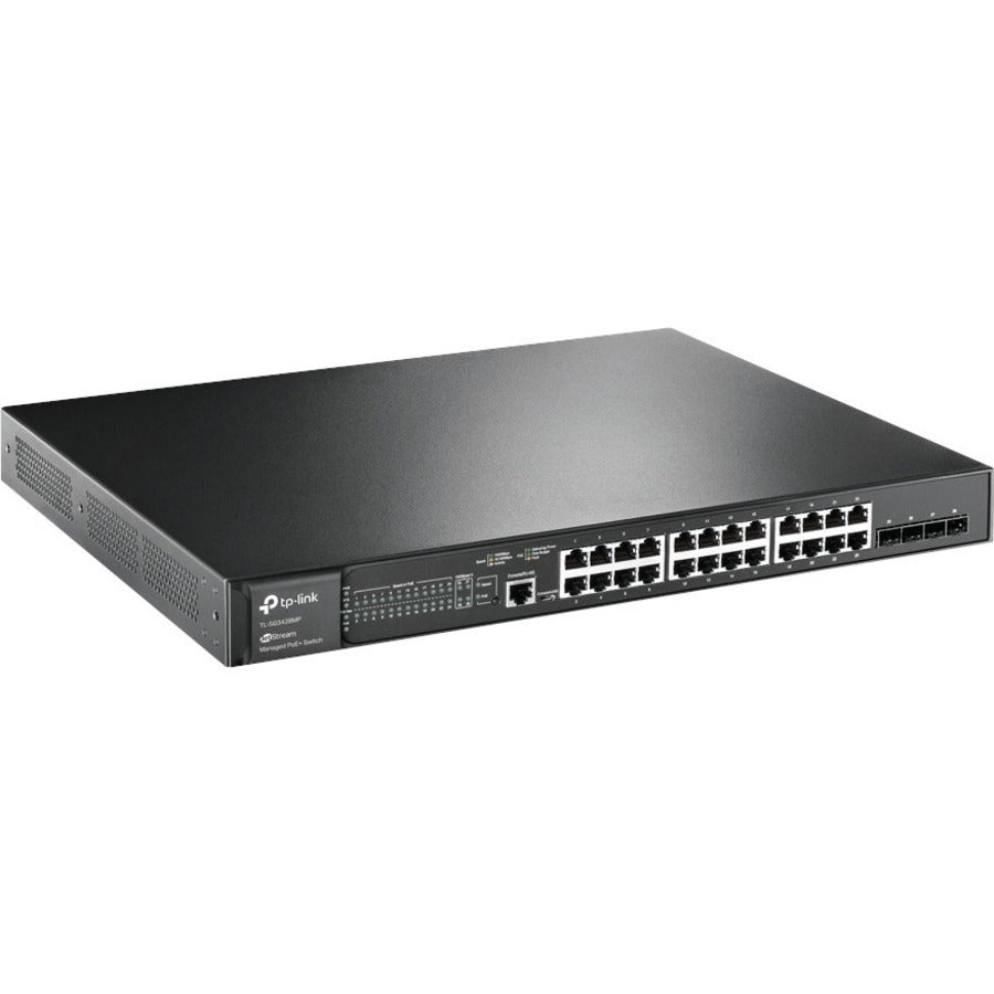 TP-Link TL-SG3428MP JetStream 28-Port Gigabit L2+ Managed Switch w 24-Port PoE+