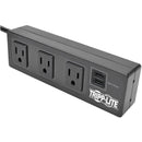 Eaton TLP310USBS Protect It! 3-Outlet Surge Protector with Mounting Brackets