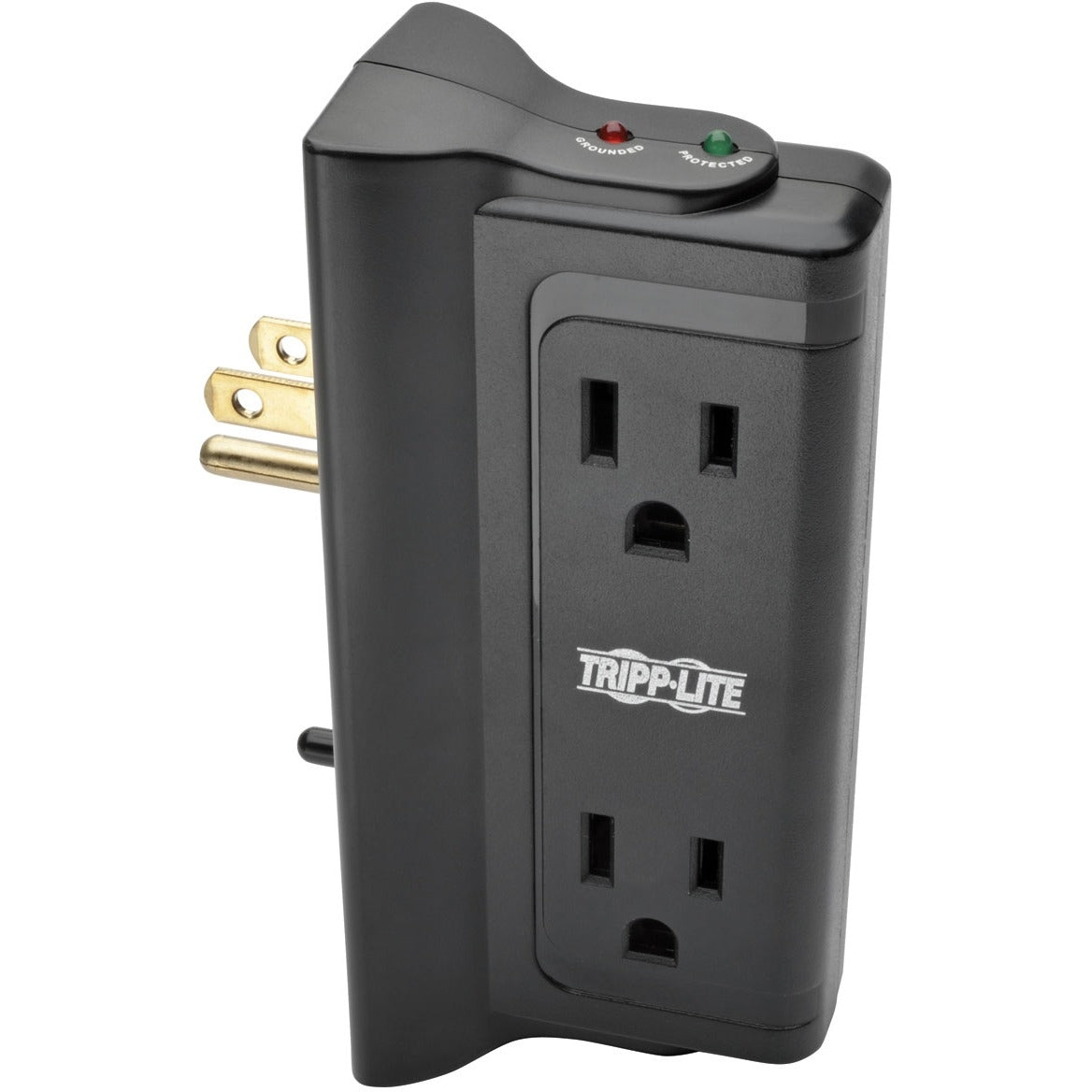 Eaton TLP4BK Protect It! Surge Protector with 4 Side-Mounted Outlets 720 Joules