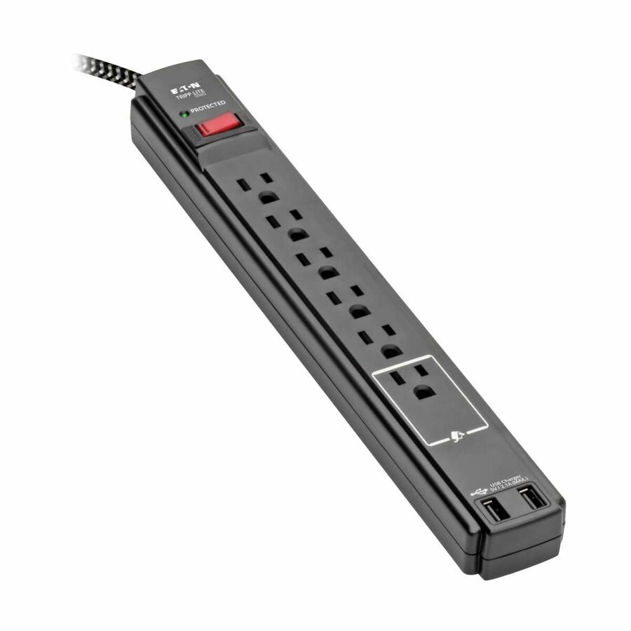 Eaton Tripp Lite series TLP610BUAM Safe-IT 6-Outlet Surge Protector