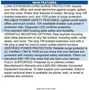 Eaton TLP610DB 6-Outlet Surge Protector - 5-15R Outlets, 1200 Joules, 10 ft. 3 m