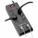 Eaton Tripp Lite Series TLP864USBB 8-Outlet Surge Protector with 4 USB Ports