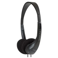 Koss TM-602 Headphone - Stereo - Mini-phone (3.5mm) - Wired - Black