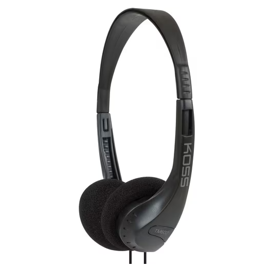 Koss TM-602 Headphone - Stereo - Mini-phone (3.5mm) - Wired - Black