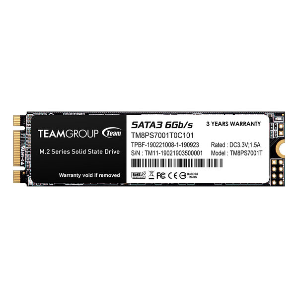 TEAMGROUP TM8PS7001T0C101 SSD 1TB MS30 M.2 2280 SATA III Retail