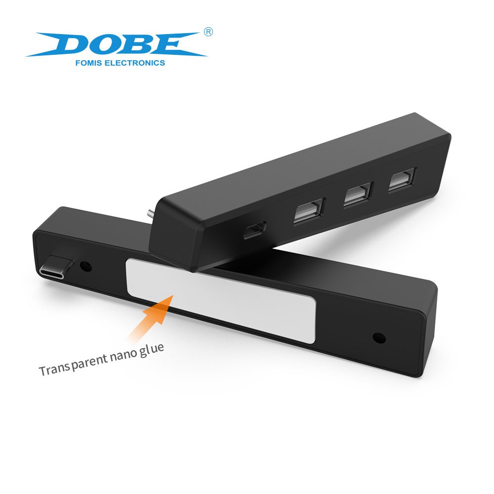 DOBE TP5-3556 USB Hub for PS5 Slim USB Port Extender USB High-Speed Expansion