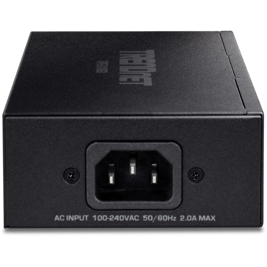 TRENDnet TPE-319GI 10G PoE++ Injector - 1 x 10 Gigabit Ethernet - Black