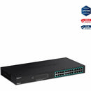 TRENDnet TPE-TG240g 24 Port Gigabit PoE+ Switch - Ethernet Switch