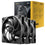 Antec TQ140_3PK Tranquil 140, 140mm x 25mm Case Fans, PWM Fans, 1500RPM,85.96CFM