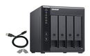 QNAP TR-004-US - Hard drive array - 0 TB - 4 bays (SATA-300) -USB 3.0 (external)