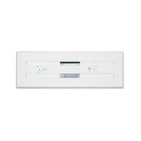 Kantech T.REX-PLATE T.Rex 1-Gang Box Mounting Back Plate for Exit Device, White