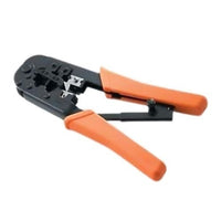 Signamax TRJ45P RJ-12/45 Dual Crimp Tool, Ratchet Type for round and flat cables