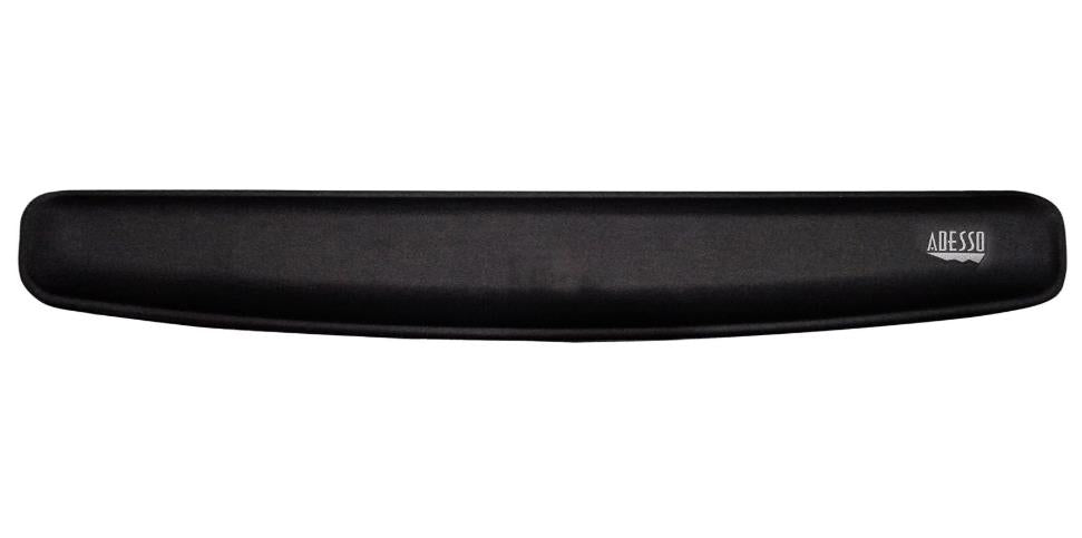 Adesso TRUFORM P300 Memory Foam Keyboard Wrist Rest - Rubber, Fiber - Black