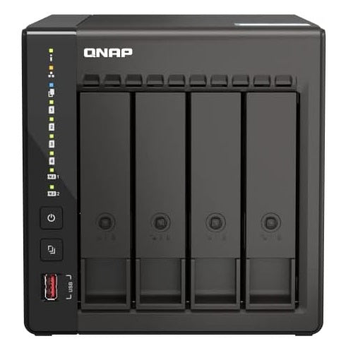 QNAP TS-453E-8G-US - NAS Server - 4 bays - SATA 6Gb/s - iSCSI support