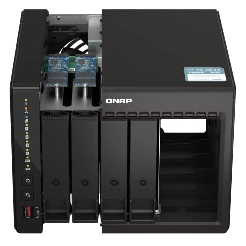 QNAP TS-453E-8G-US - NAS Server - 4 bays - SATA 6Gb/s - iSCSI support