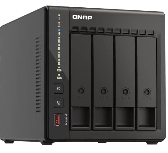 QNAP TS-453E-8G-US - NAS Server - 4 bays - SATA 6Gb/s - iSCSI support