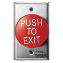 HES TS-60 Request to Exit Station with Pneumatic Timer, 2-1/2" Red Push Button