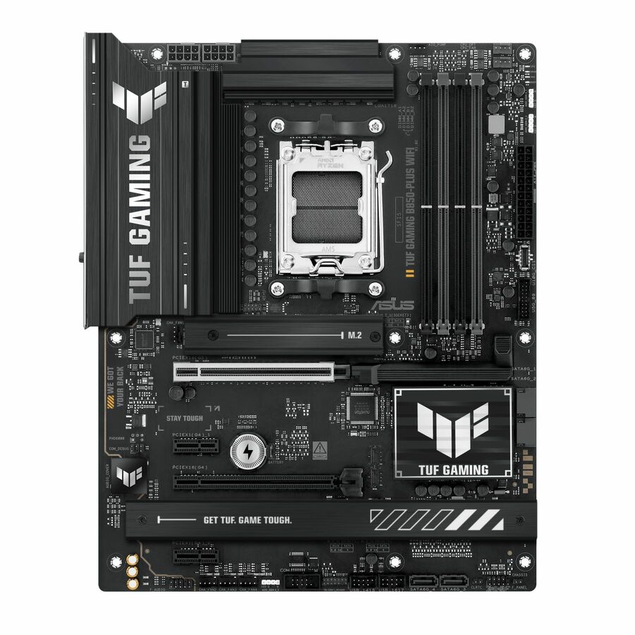 ASUS TUF GAMING B850-PLUS WIFI Motherboard - B850 AM5 max.192GB DDR5 ATX Retail