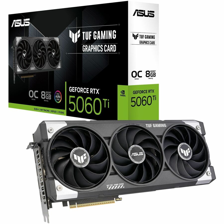 ASUS TUF-RTX5060TI-O8G-GAMING TUF NVIDIA GeForce 5060 Ti Graphic Card - 8 GB