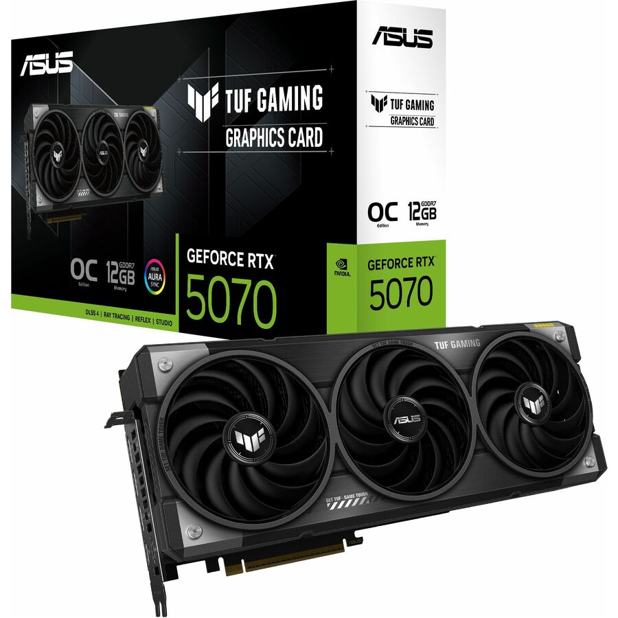 ASUS TUF-RTX5070-O12G-GAMING GeForce RTX 5070 12G GDDR7 - Graphic Card